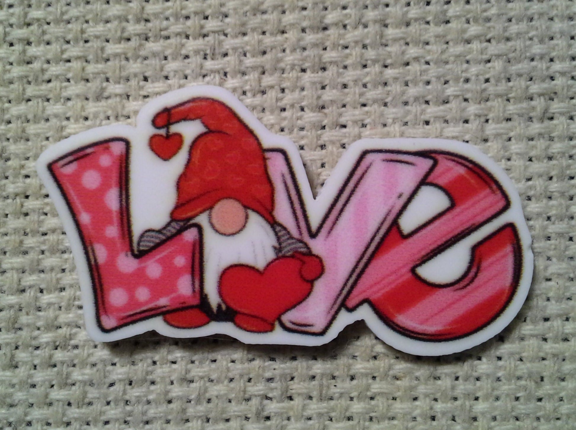 First view of the Gnome Love Needle Minder
