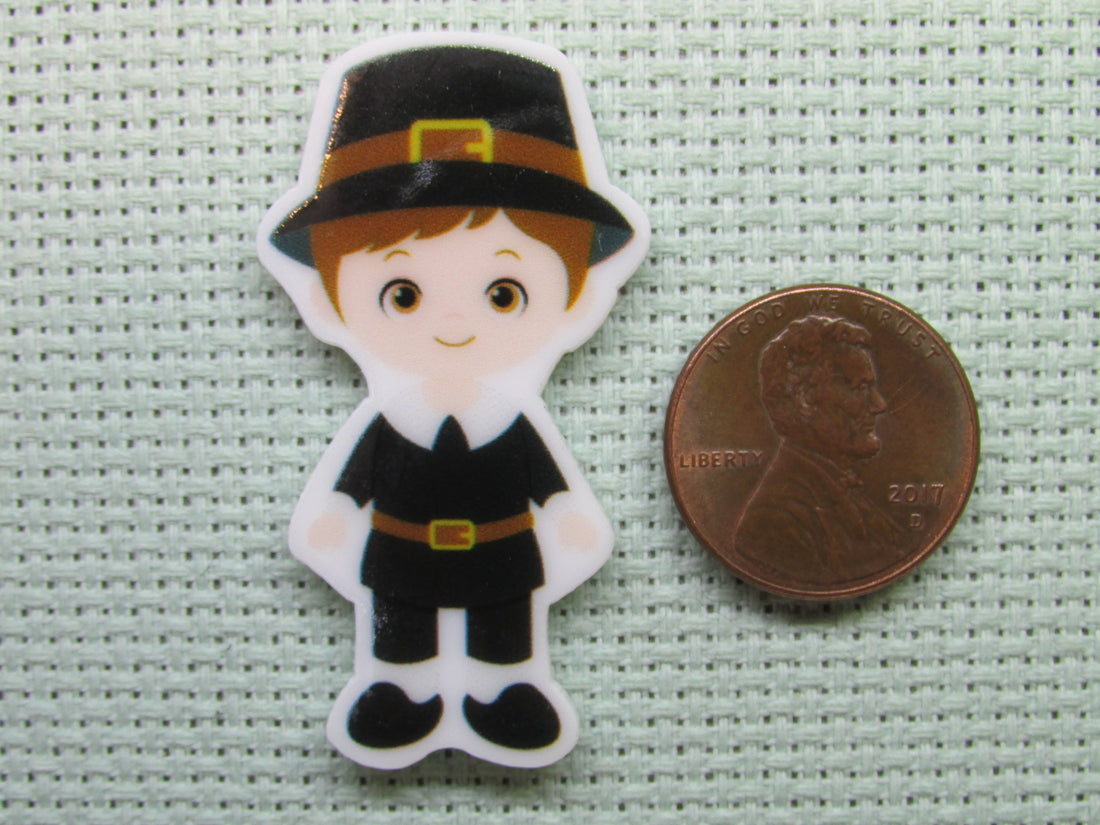 First view of the Boy or Girl Pilgrim Needle Minder