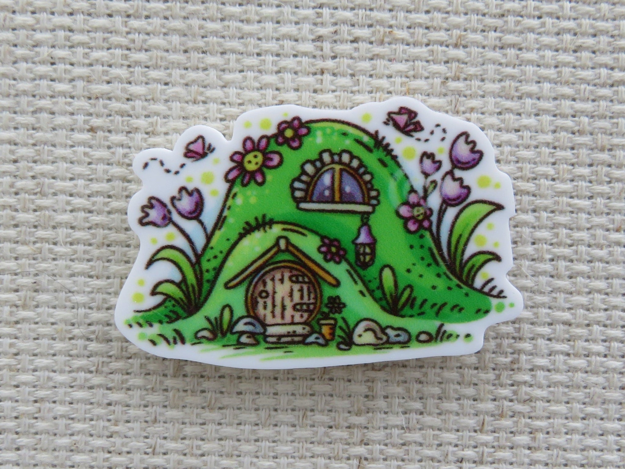 First view of A house in a hill minder.