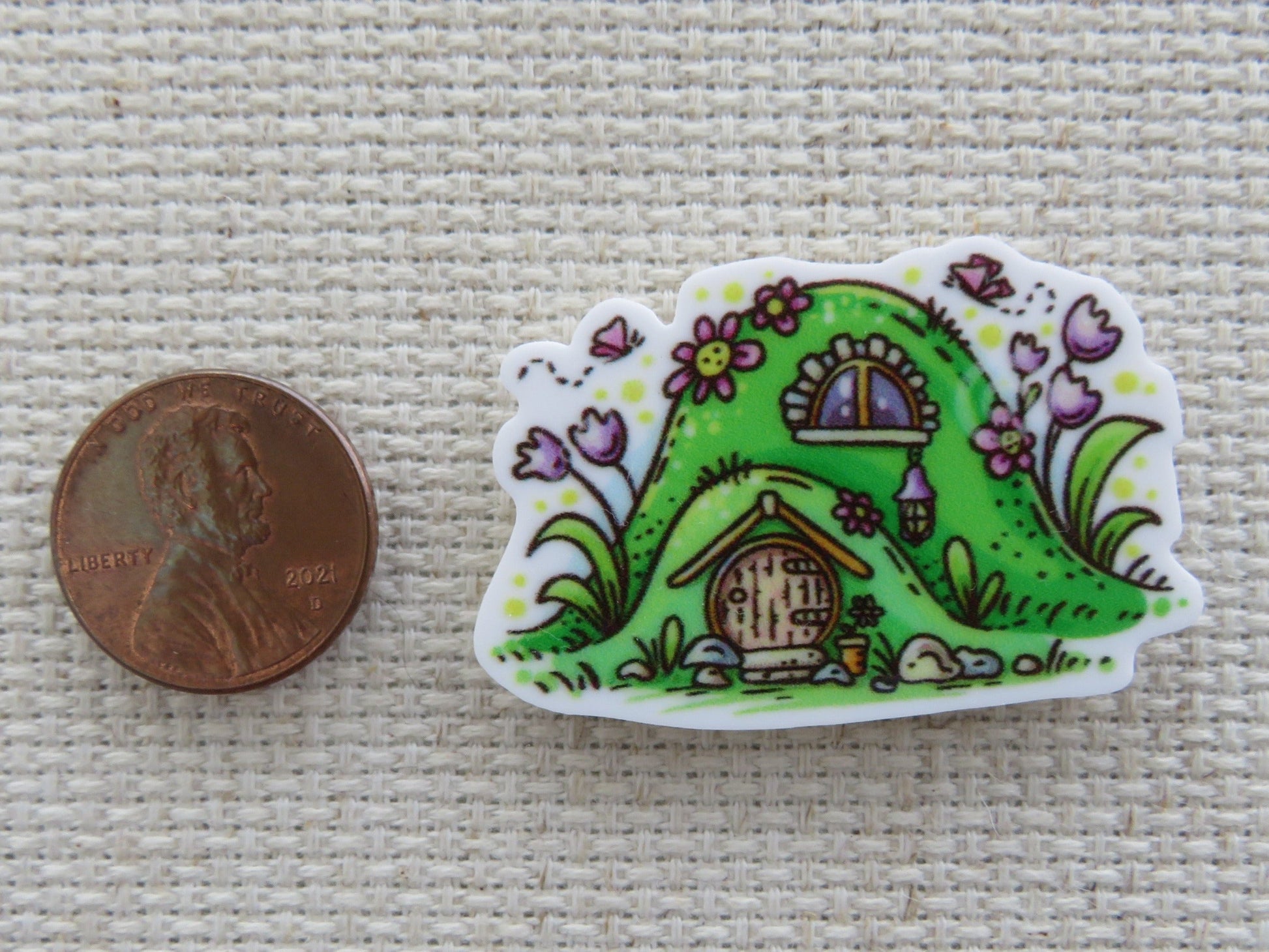 Second view of A house in a hill minder.