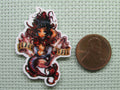 Second view of the Black Pearl Mermaid Needle Minder