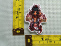 Third view of the Black Pearl Mermaid Needle Minder
