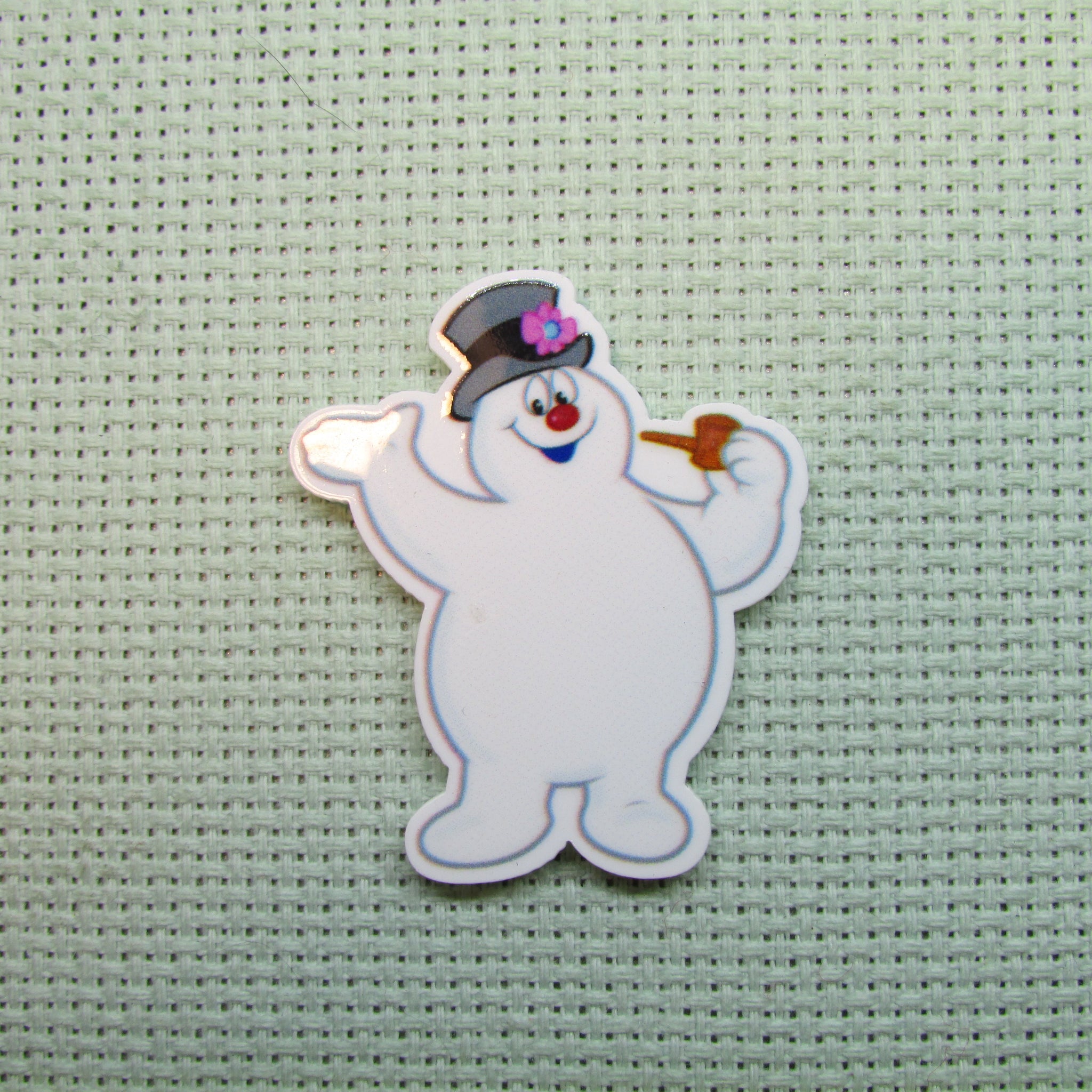 First view of the Frosty the Snowman Needle Minder