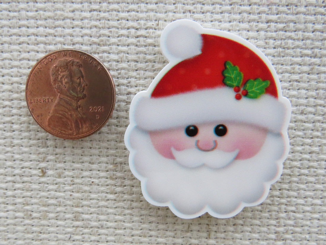 First view of Jolly Santa Needle Minder.