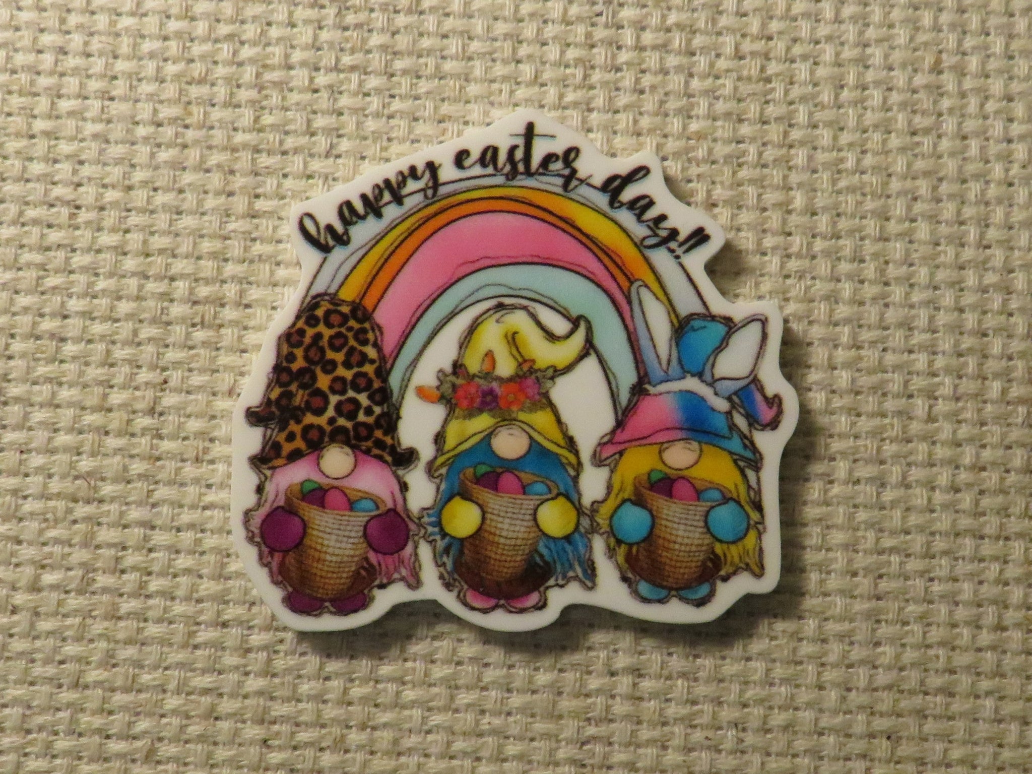 First view of Adorable Green Mouse Needle Minder.