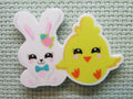 First view of the Easter Bunny and Chick Needle Minder