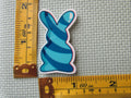 Third view of the Light Blue Bunny Needle Minder