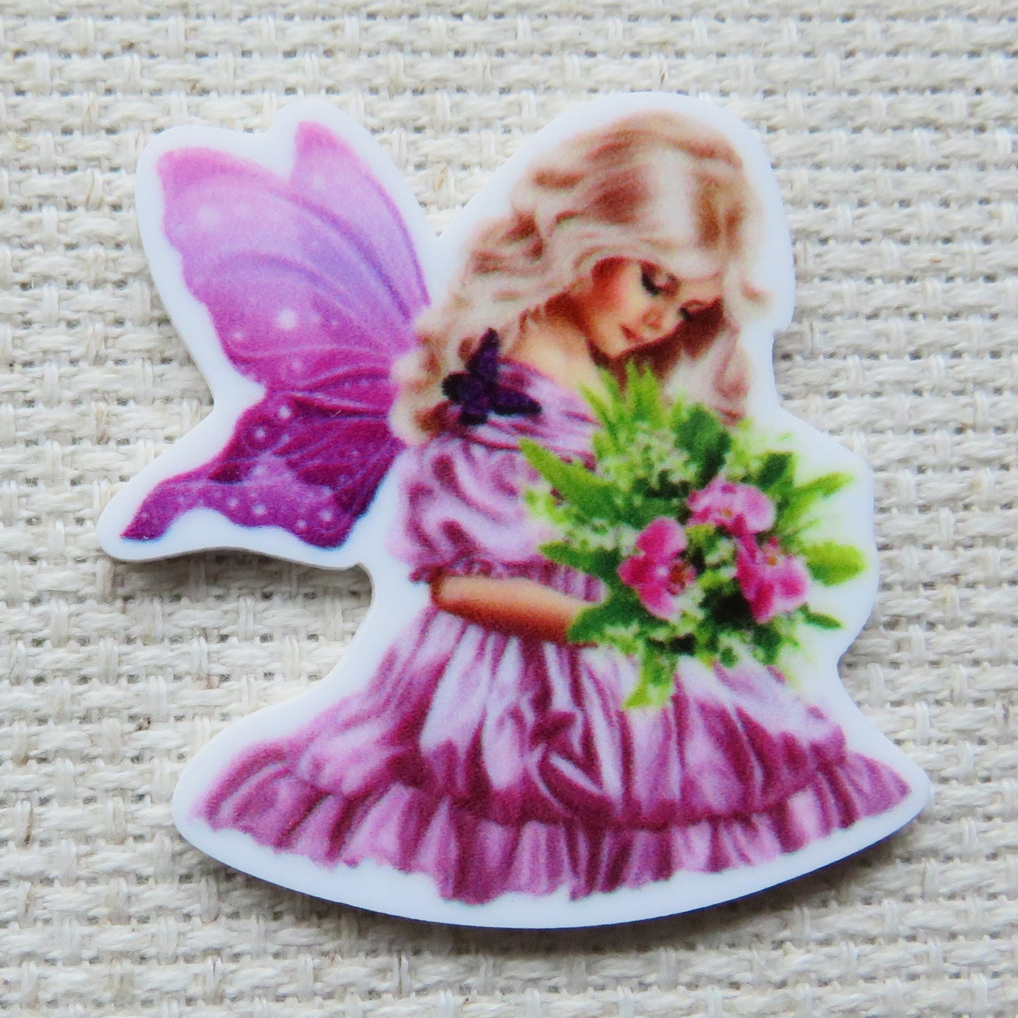 First view of Pink Fairy Needle Minder.