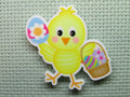 First view of the Cute Easter Chick Needle Minder