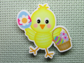 First view of the Cute Easter Chick Needle Minder