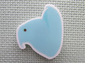 First view of the Blue Marshmallow Chick Needle Minder