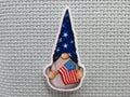 First view of the Patriotic Gnome Needle Minder