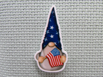 First view of the Patriotic Gnome Needle Minder