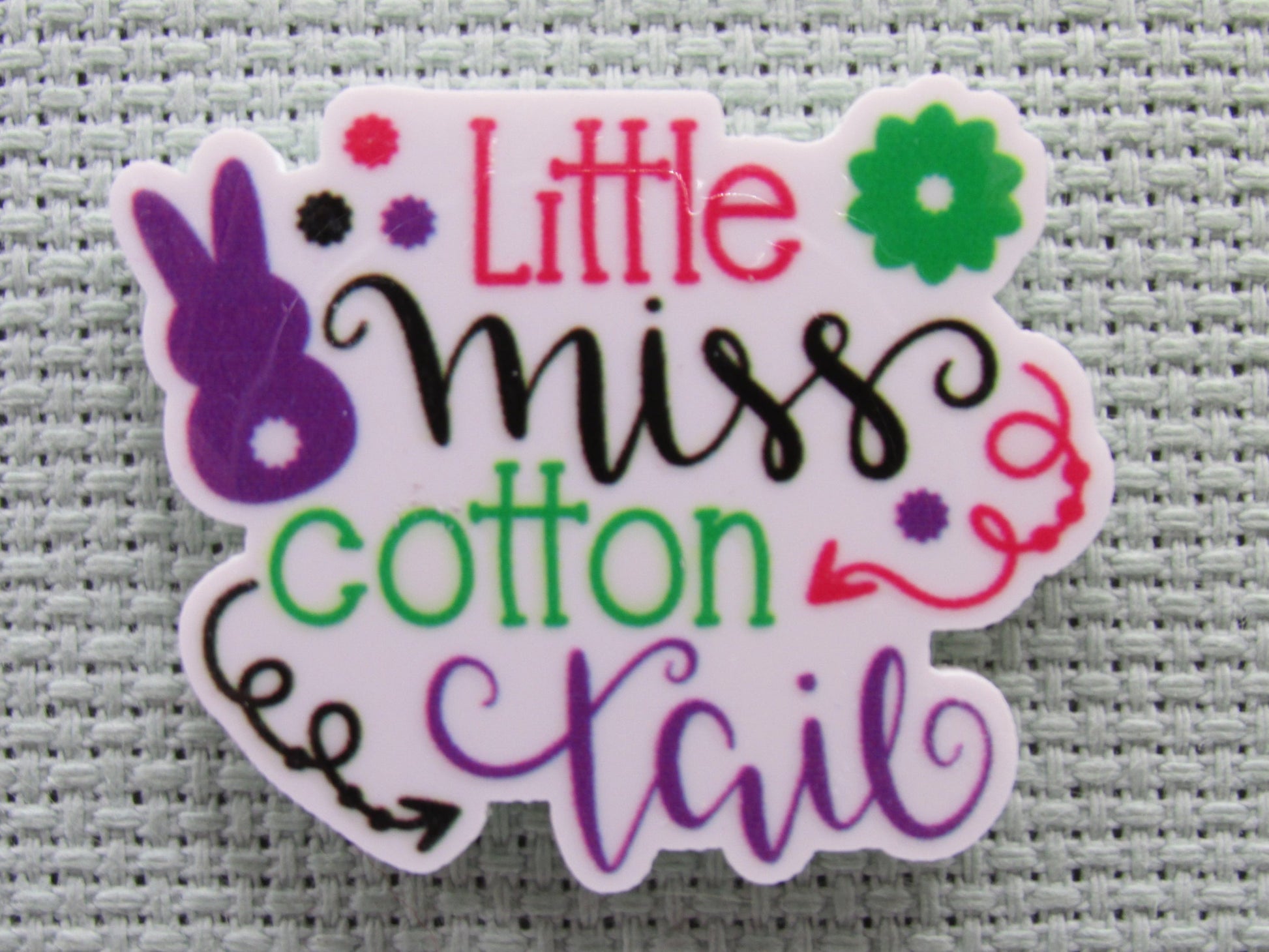 First view of the Little Miss Cotton Tail Needle Minder