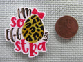 Second view of the I'm So Egg stra Needle Minder