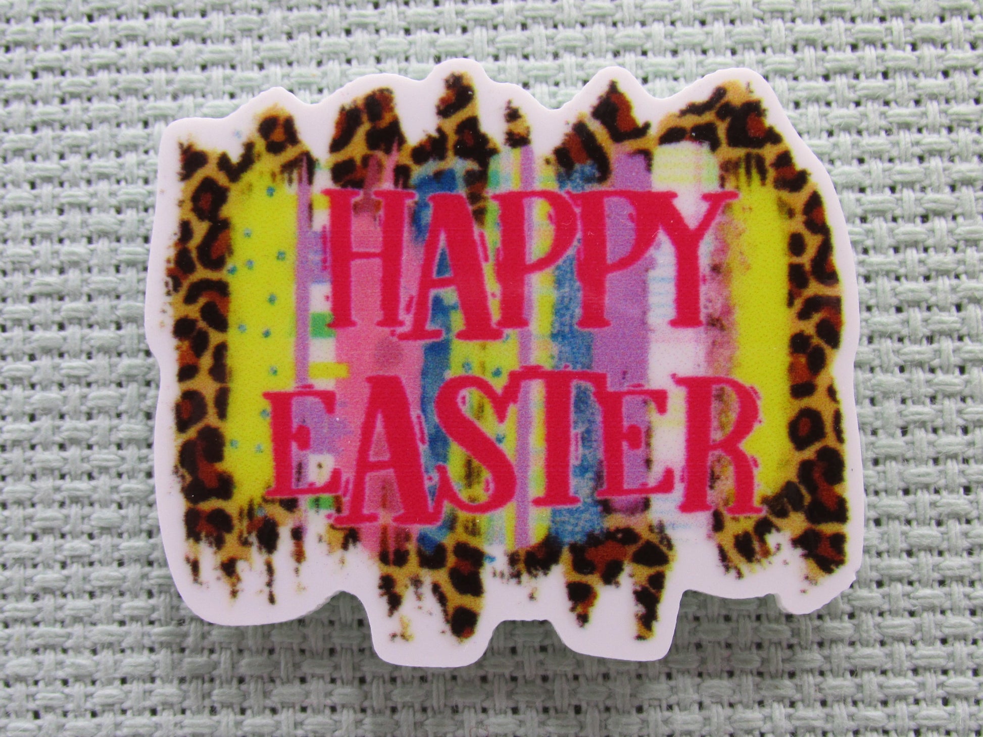 First view of the Happy Easter Needle Minder