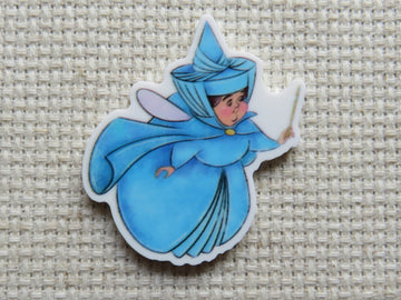 First view of blue fairy Needle Minder.