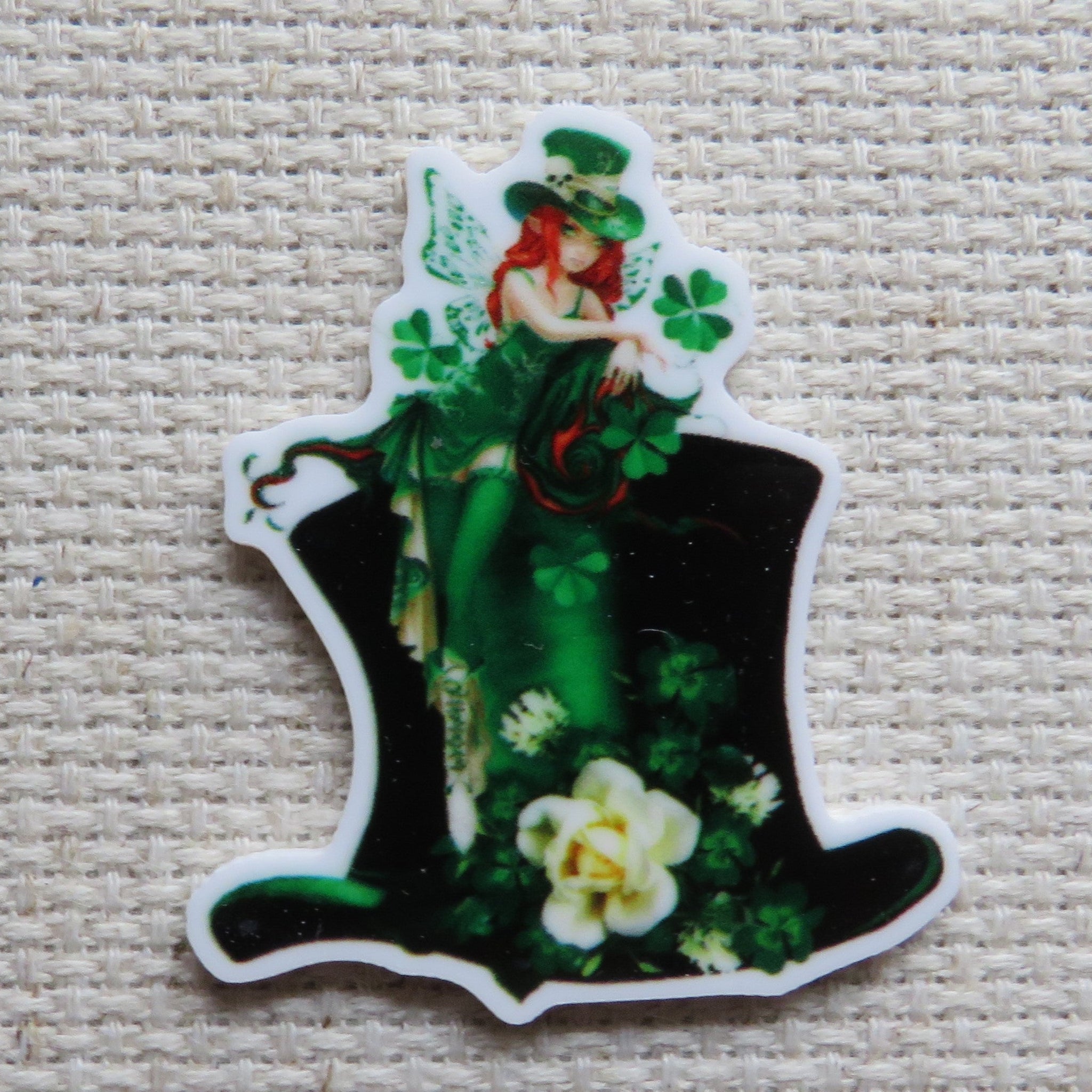 First view of Irish Fairy Needle Minder.