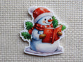 First view of Reading Snowman Needle Minder.