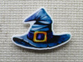 First view of the Blue Wizard/Witch Hat Needle Minder