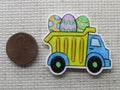 Second view of the Easter Egg Dump Truck Needle Minder