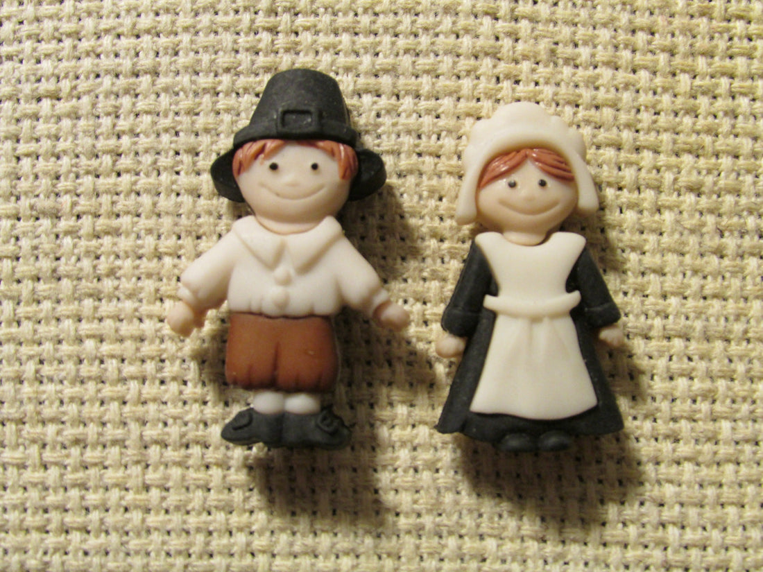 First view of the Boy or Girl Pilgrim Needle Minder