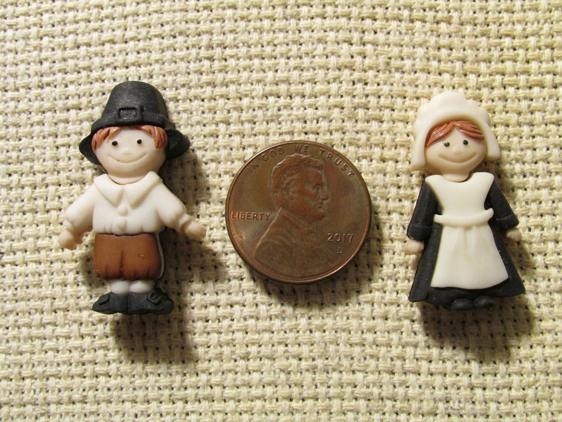 First view of the Boy or Girl Pilgrim Needle Minder