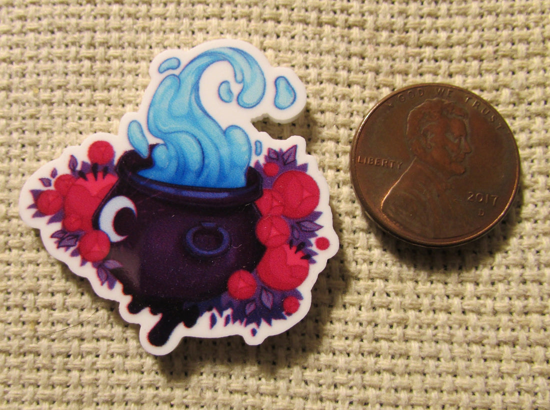 First view of the Bubbly Cauldron Needle Minder