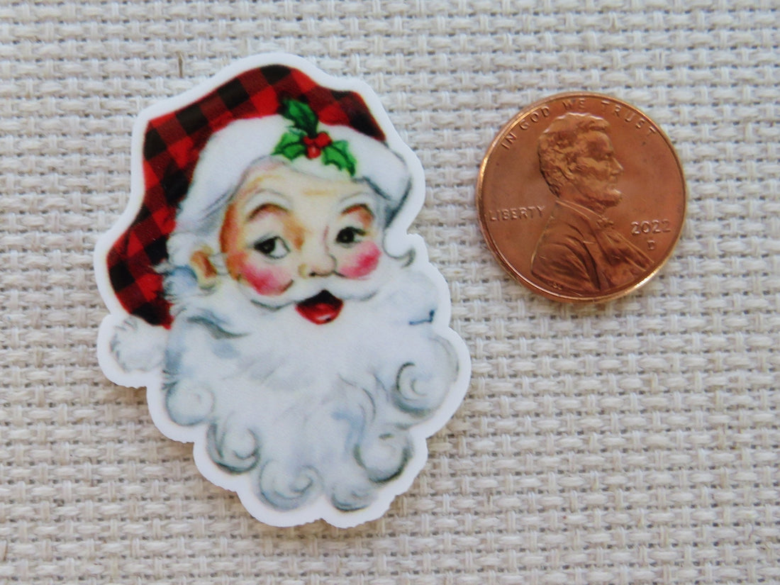 First view of Mr. Clause Face  Needle Minder.