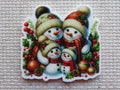 First view of Snowmen Family Needle Minder.