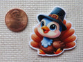 Second view of Fun Pilgrim Turkey Needle Minder.