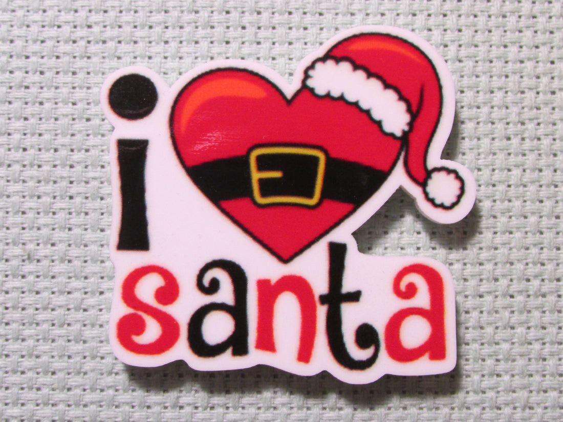 First view of the I Love Santa Needle Minder