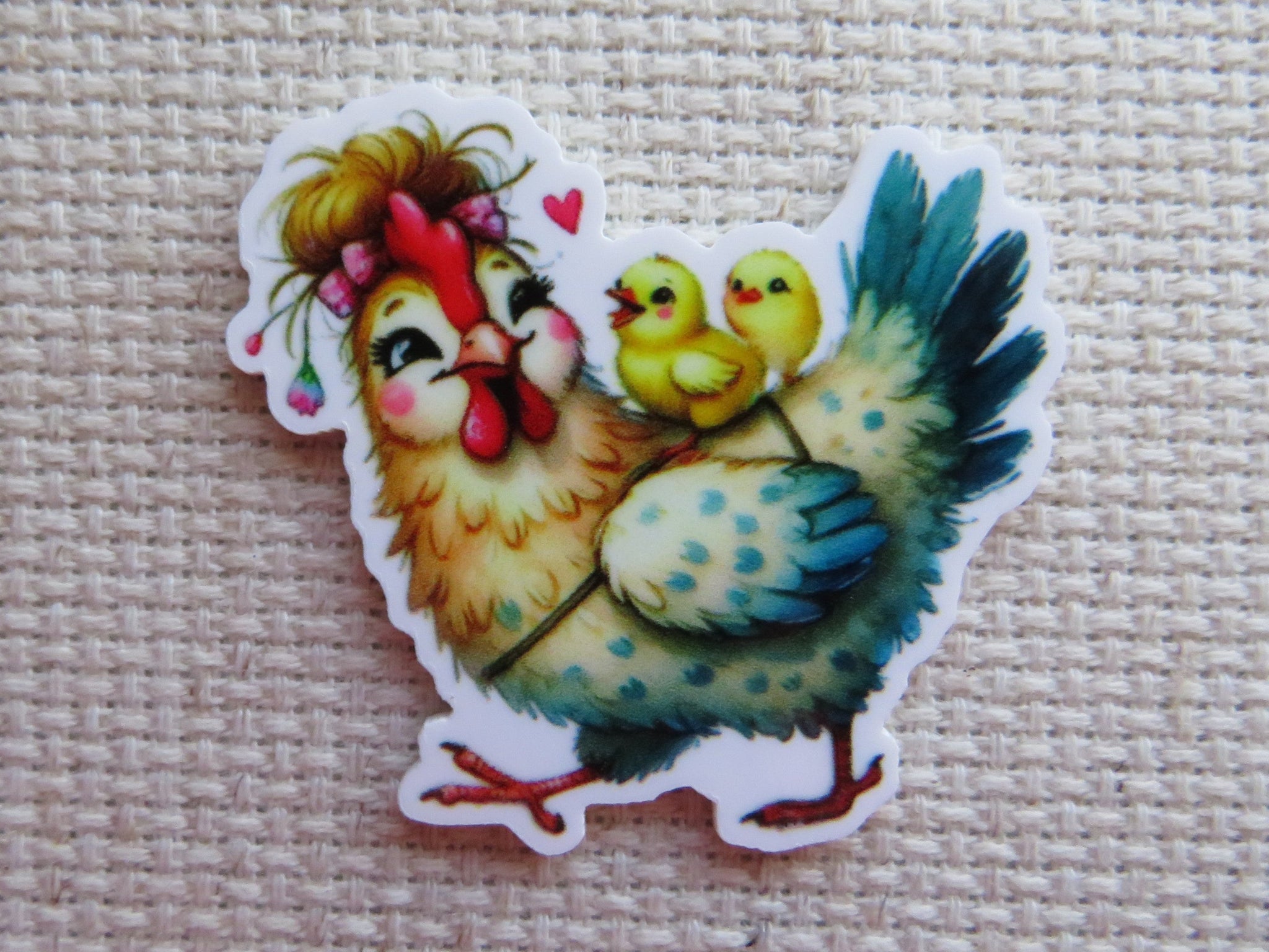 First view of Mother Hen Needle Minder.