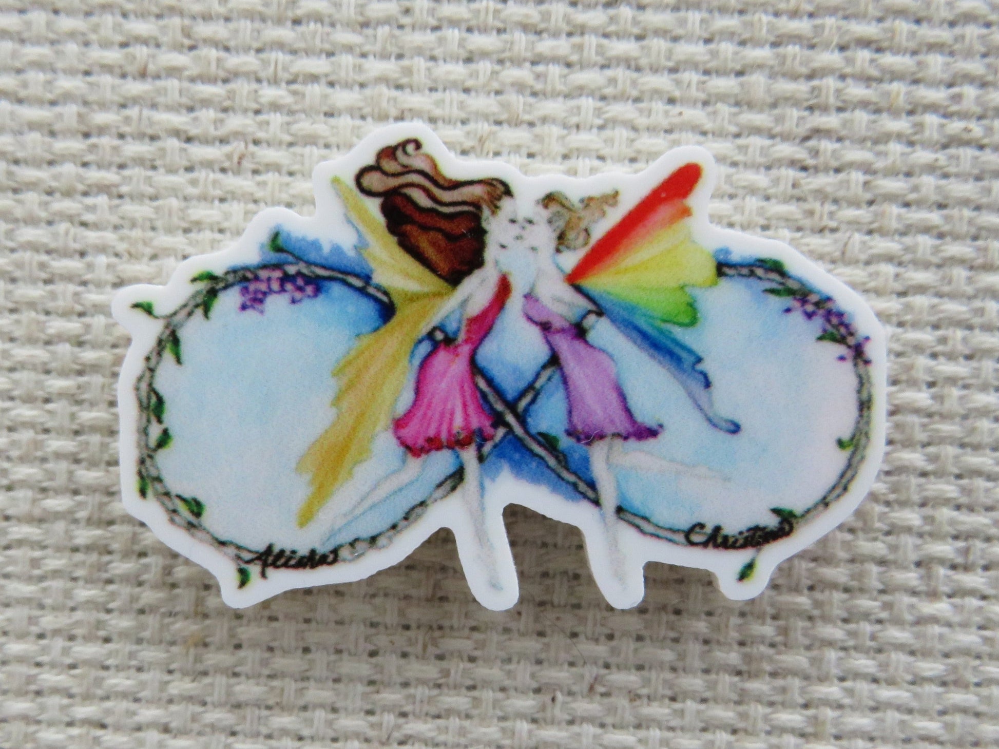 First view of Fairy Infinity Loop Needle Minder.