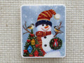 First view of Bird House Snowman Needle Minder.