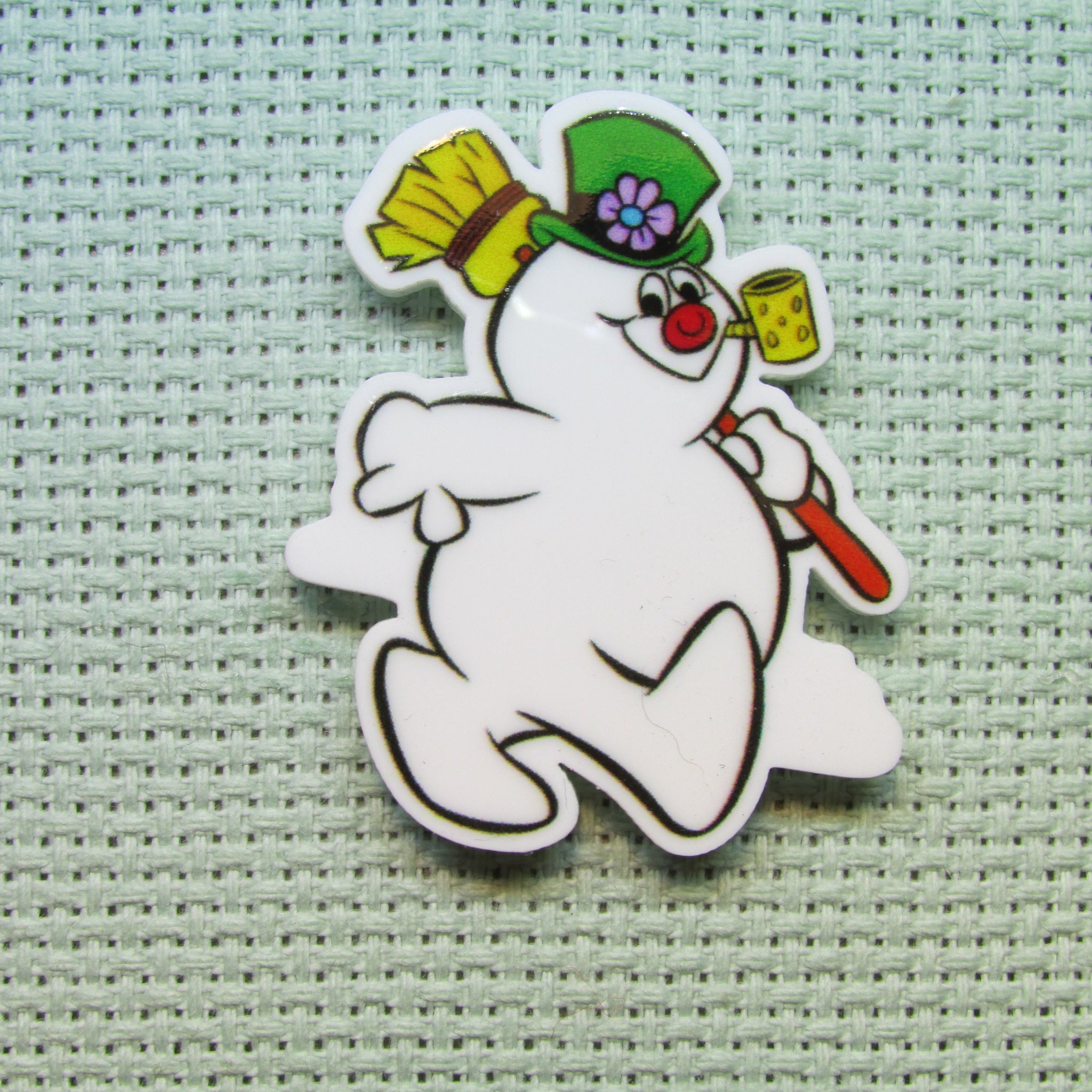 First view of the Frosty the Snowman Needle Minder