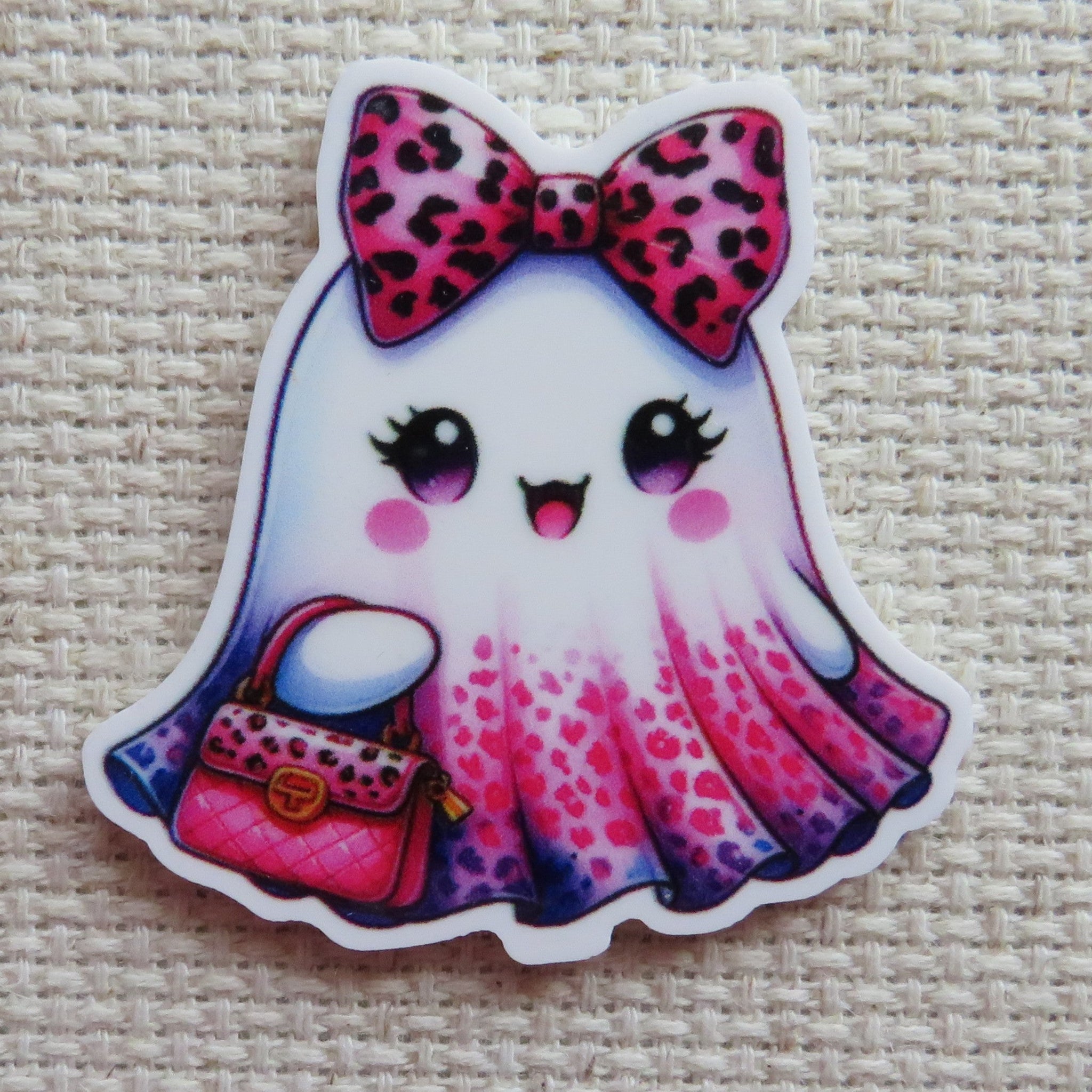 First view of Pink Ghost Needle Minder.