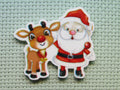 First view of the Santa and Rudolph Needle Minder